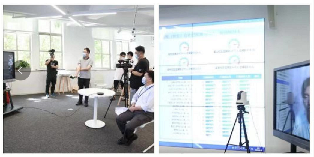 校长云端连线疫情风险地区新生，上大智能“蓝码”助力迎新与疫情防控