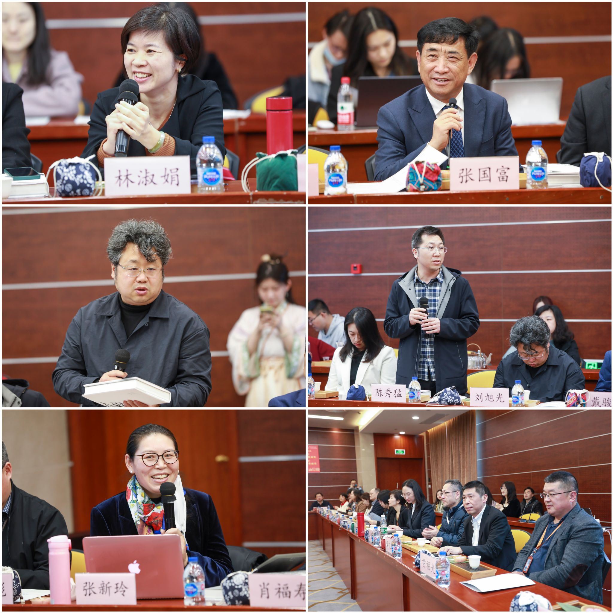 图十一 林淑娟、张国富、刘旭光、陈秀猛、张新玲做交流发言.jpg 图十一 林淑娟、张国富、刘旭光、陈秀猛、张新玲做交流发言.jpg