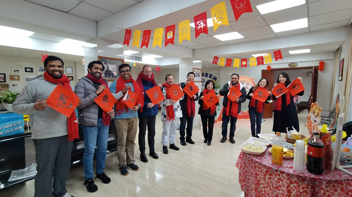 祝福迎春暖，共叙上大情——外籍教师虎年新春座谈会举行